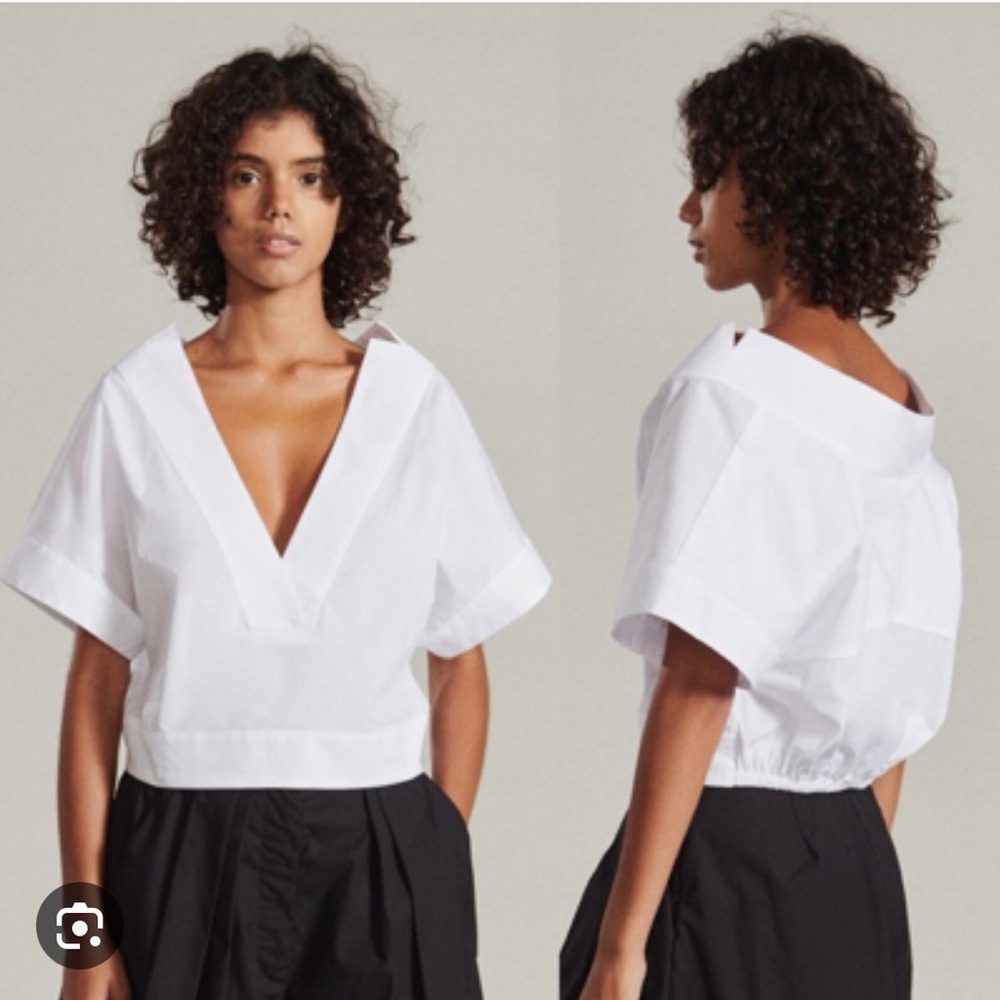 Rachel Comey Copake top white size small